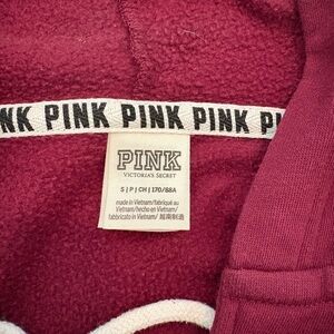 Victoria's Secret PINK Burgundy Hoodie